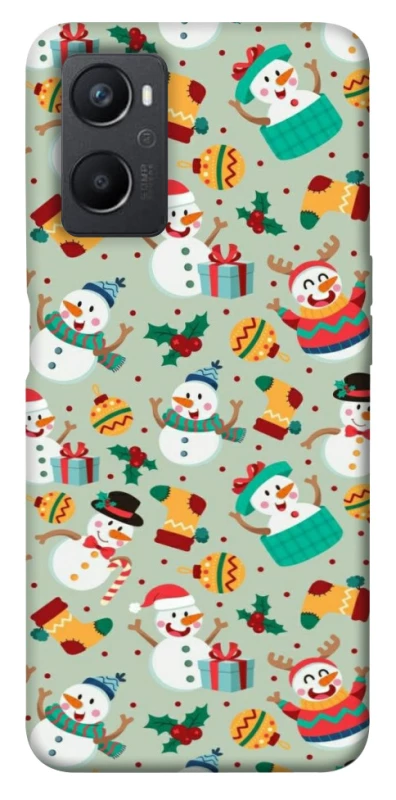 Чехол на Oppo A96 Новогодний v2 фото 1 из 1