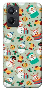 Чехол на Oppo A96 Новогодний v2 фото 1 из 1