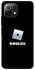 Чохол на Xiaomi Mi 11 Lite Roblox logo black фото 1 з 1