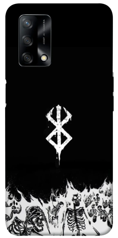 Чохол на Oppo A74 4G Berserk skeletons фото 1 з 1