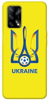 Чехол на Oppo A74 4G Футбольный Герб фото 1 из 1