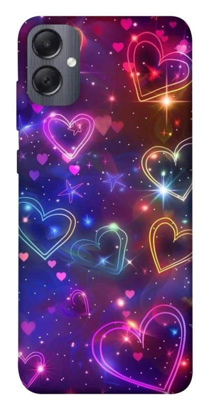 Чохол на Samsung Galaxy A05 Drawn hearts фото 1 з 1