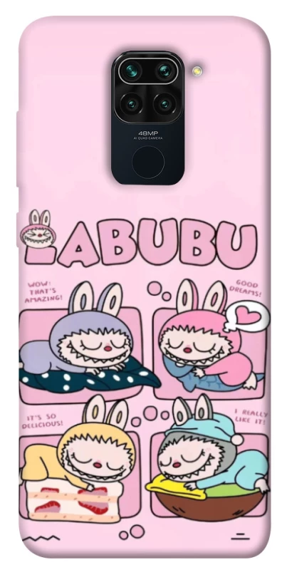 Чехол на Xiaomi Redmi Note 9 / Redmi 10X Labubu Dreams Collage фото 1 из 1