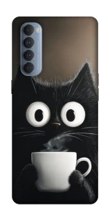 Чохол на Oppo Reno 4 Pro morning cat фото 1 з 1