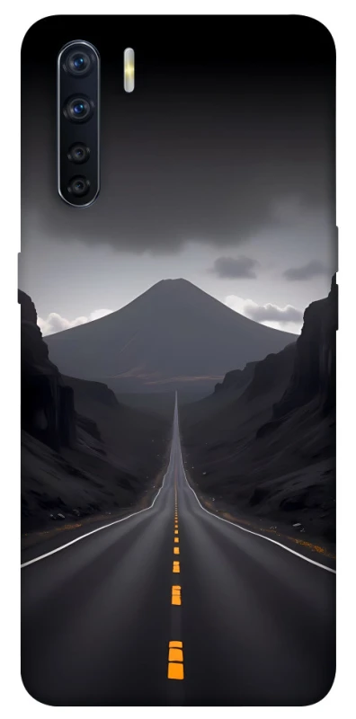 Чехол на Oppo A91 Black mountains фото 1 из 1