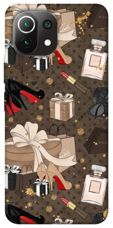 Чехол на Xiaomi Mi 11 Lite Fashion collage ver.1 фото 1 из 1
