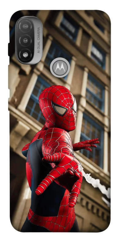 Чохол на Motorola Moto E20 Spiderman фото 1 з 1
