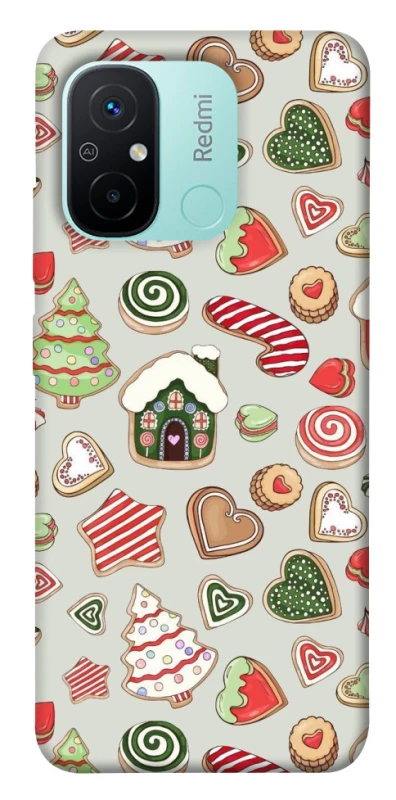 Чехол на Xiaomi Redmi 12C / Poco C55 Новогодний v7 фото 1 из 1