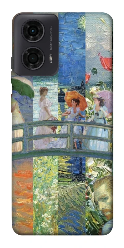 Чохол на Motorola Moto G24 Art collage ver.6 фото 1 з 1