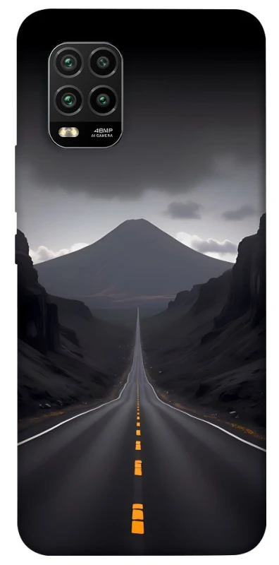Чехол на Xiaomi Mi 10 Lite Black mountains фото 1 из 1