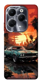 Чохол на Infinix Hot 40 Car at sunset фото 1 з 1