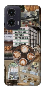 Чохол на Motorola Moto G35 Coffee collage ver.5 фото 1 з 1