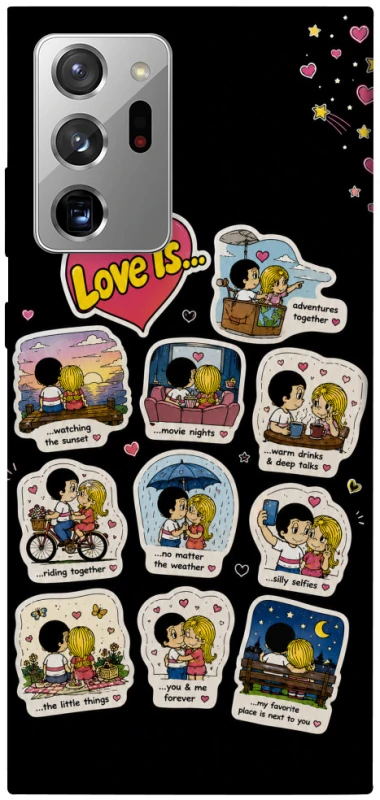 Чохол на Samsung Galaxy Note 20 Ultra Love is ver.4 фото 1 з 1