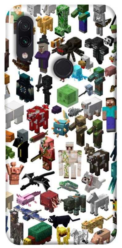 Чохол на Xiaomi Redmi Note 7 / Note 7 Pro / Note 7s Minecraft v4 фото 1 з 1
