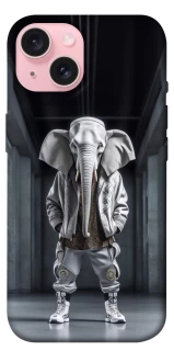 Чехол на Apple iPhone 15 (6.1") Слон v2 фото 1 из 1