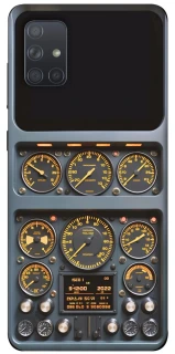 Чехол на Samsung Galaxy A71 Airplane instrument panel фото 1 из 1
