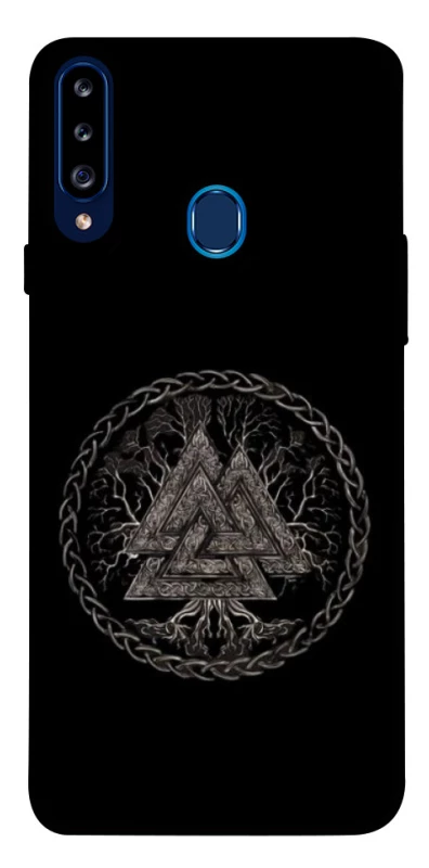Чехол на Samsung Galaxy A20s Валькнут v3 фото 1 из 1