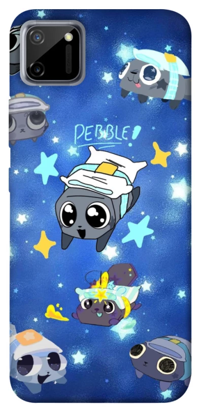 Чехол на Realme C11 Pebble kitten stars фото 1 из 1
