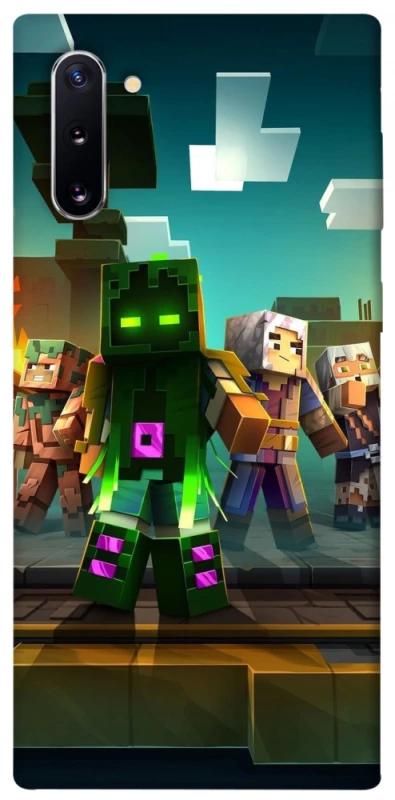 Чехол на Samsung Galaxy Note 10 Minecraft dungeon фото 1 из 1