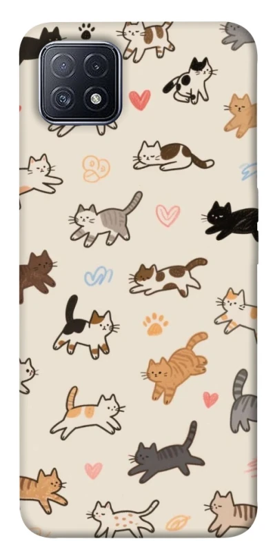 Чехол на Oppo A73 Cat style ver.2 фото 1 из 1