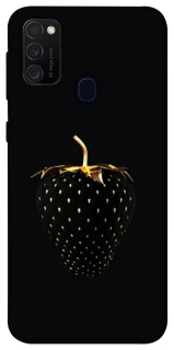 Чохол на Samsung Galaxy M21 Чорна полуниця фото 1 з 1