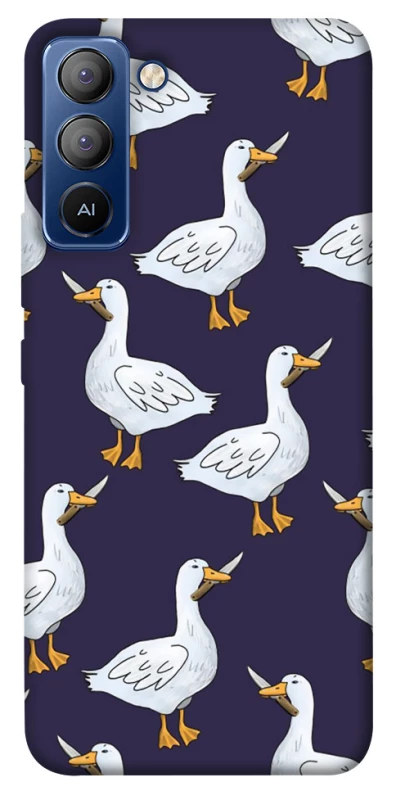 Чохол на TECNO Pop 5 LTE Гуси з претензією фото 1 з 1