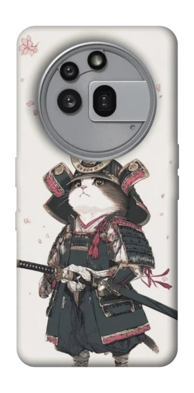 Чохол на Nothing Phone (3a) Pro Samurai Cat Warrior фото 1 з 1