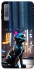 Чехол на Samsung A750 Galaxy A7 (2018) Cyber cat фото 1 из 1