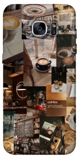 Чохол на Samsung G935F Galaxy S7 Edge Coffee collage ver.2 фото 1 з 1