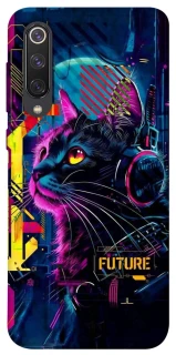 Чохол на Xiaomi Mi 9 SE Cyber Cat v2 фото 1 з 1