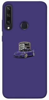 Чехол на Huawei Y6p Porsche purple фото 1 из 1