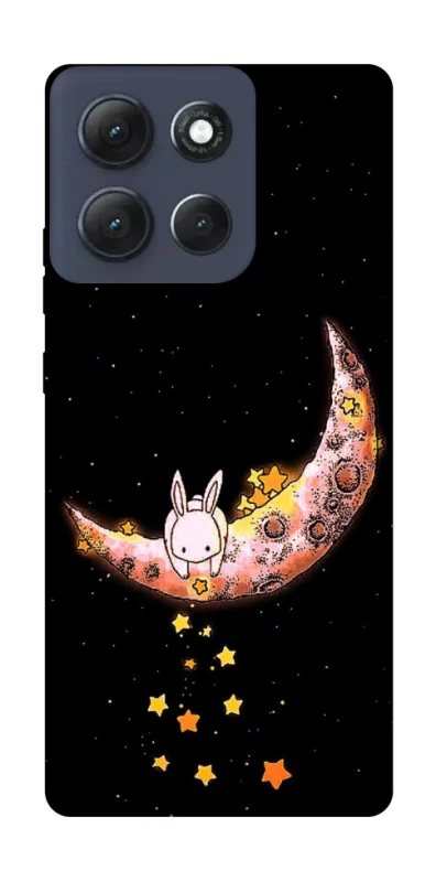 Чохол на Motorola Moto G86 Power Moon rabbit фото 1 з 1