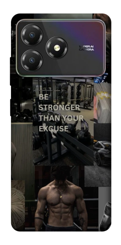 Чохол на ZTE Blade A36 Be stronger фото 1 з 1