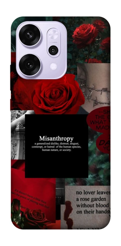 Чехол на Oppo Reno 14 Pro Misanthropy фото 1 из 1