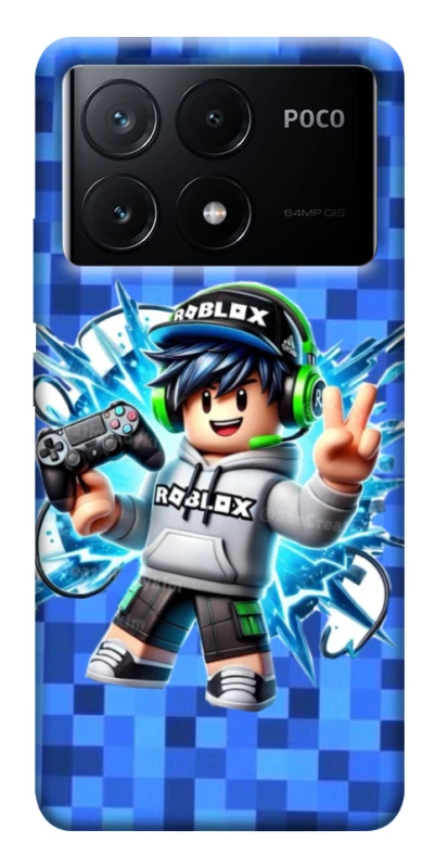 Чехол на Xiaomi Poco X6 Roblox collage ver.6 фото 1 из 1