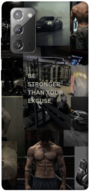 Чохол на Samsung Galaxy Note 20 Be stronger фото 1 з 1