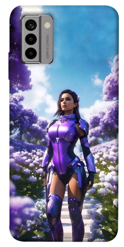 Чохол на Nokia G22 Cyber space girl ver.4 фото 1 з 1