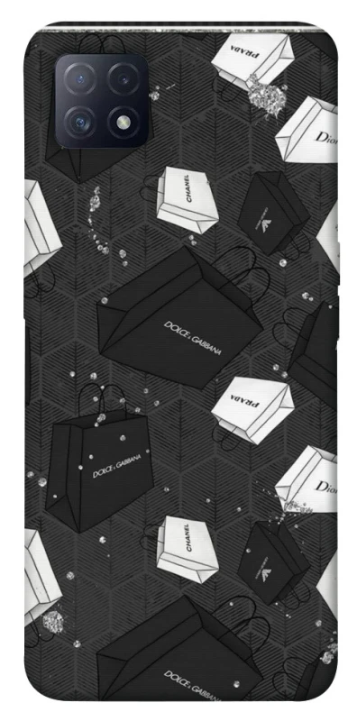 Чехол на Oppo A72 5G / A73 5G Fashion collage ver.3 фото 1 из 1