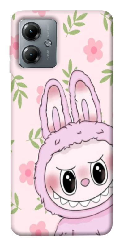 Чохол на Motorola Moto G14 Blossom Pink Labubu фото 1 з 1