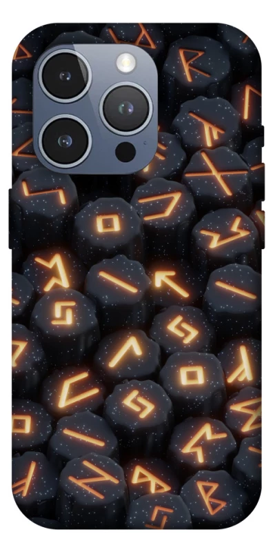 Чехол на Apple iPhone 16 Pro Max Огненые руны фото 1 из 1
