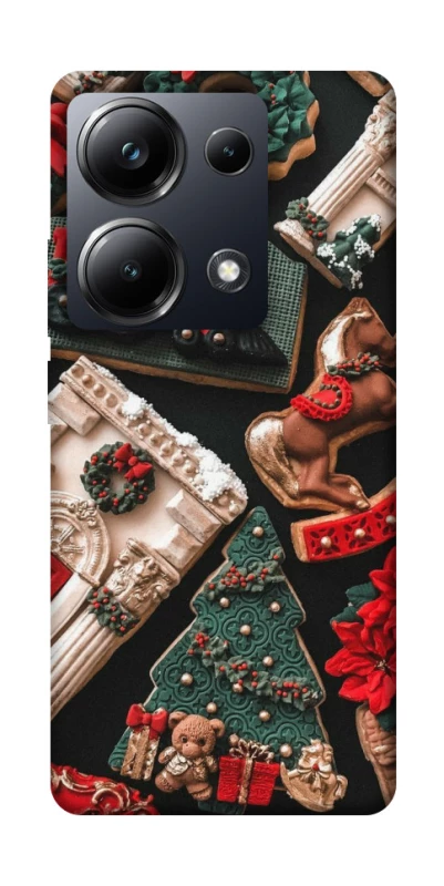 Чохол на Xiaomi Poco M6 Pro 4G Новорічний v20 фото 1 з 1