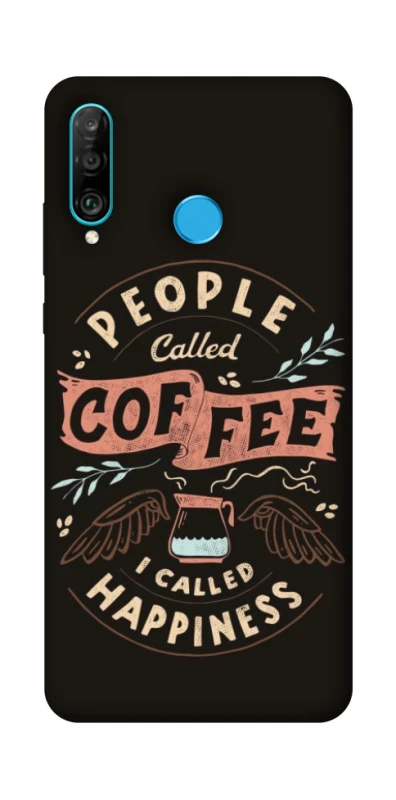 Чехол на Huawei P30 lite Сoffee happiness фото 1 из 1