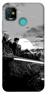 Чехол на TECNO POP 5 Berserk sunset фото 1 из 1