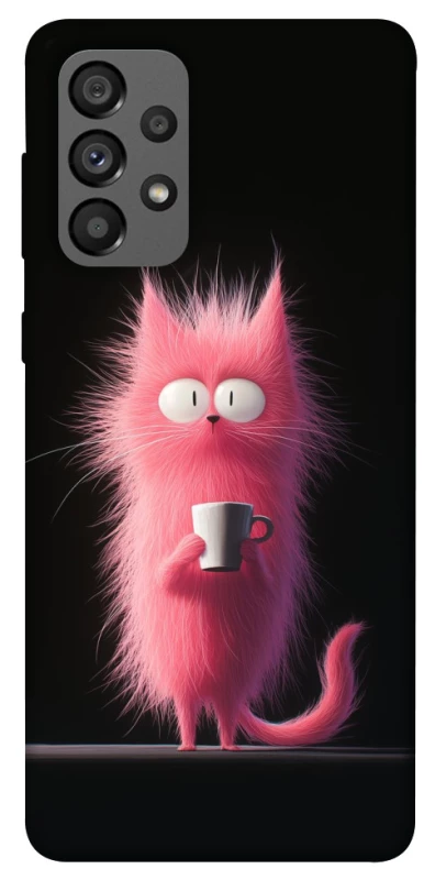 Чехол на Samsung Galaxy A73 5G Розовый котёнок фото 1 из 1