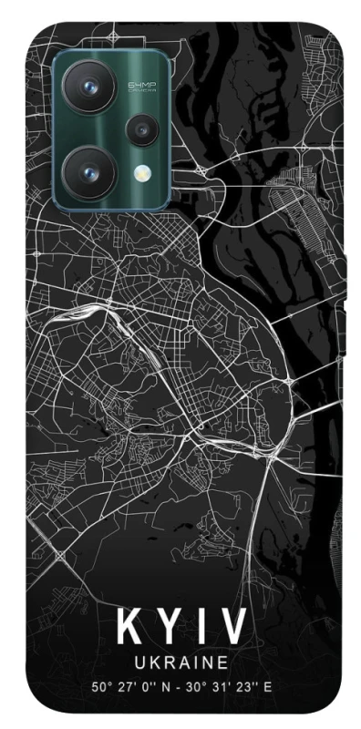 Чохол на Realme 9 Pro Kyiv map фото 1 з 1