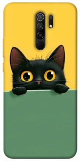 Чохол на Xiaomi Redmi 9 Black cat v2 фото 1 з 1