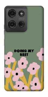 Чохол на Motorola Moto G75 Doing my best фото 1 з 1