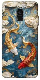 Чехол на Samsung A530 Galaxy A8 (2018) Koi carp фото 1 из 1