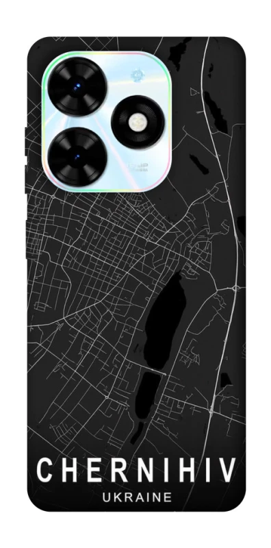 Чохол на TECNO Spark Go 2024 Chernihiv map фото 1 з 1