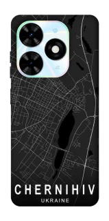 Чехол на TECNO Spark Go 2024 Chernihiv map фото 1 из 1